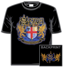 SAXON LIONHEART Short Sleeve T-Shirt