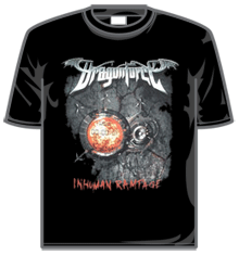 DRAGONFORCE INHUMAN RAMPAGE Short Sleeve T-Shirt