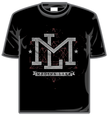 MADINA LAKE LETTERS Short Sleeve T-Shirt