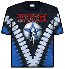 RUSH STARMAN Tie-dye T-Shirt