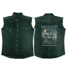 IRON MAIDEN MATTER OF SLEEVELESS WORK SHIRT