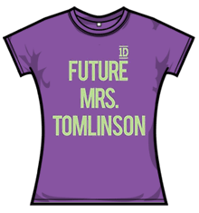 ONE DIRECTION MRS TOMLINSON Skinny Fit T-Shirt
