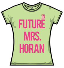 ONE DIRECTION MRS HORAN Skinny Fit T-Shirt