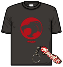 THUNDERCATS LOGO T-shirt &amp; Keyring giftset