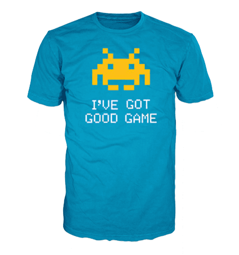SPACE INVADERS IVE GOT GOOD GAME Short Sleeve T-Shirt