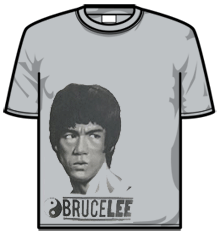 BRUCE LEE YIN YANG Short Sleeve T-Shirt