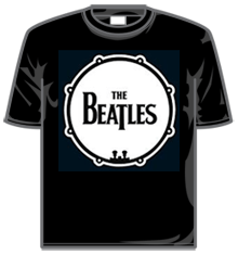 BEATLES - DRUM LOGO