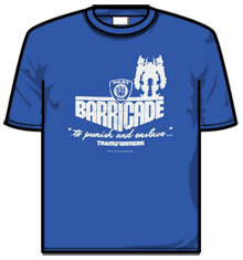 BARRICADE BLUE
