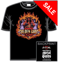 METAL HAMMER GOLDEN GODS Short Sleeve T-Shirt