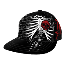 BWB RED SKULL