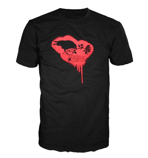 BULLET FOR MY VALENTINE CROW Short Sleeve T-Shirt