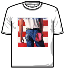 BRUCE SPRINGSTEEN BORN IN USA Short Sleeve T-Shirt