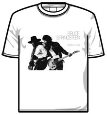 BRUCE SPRINGSTEEN BORN TO RUN Short Sleeve T-Shirt