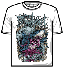 BLACKOUT SHARKS Short Sleeve T-Shirt