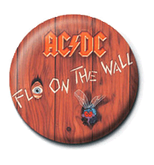 FLY ON WALL BADGE