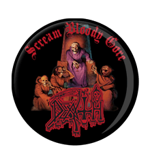 SCREAM BLOODY BADGE