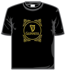 GUINNESS GOLDEN HARP Short Sleeve T-Shirt