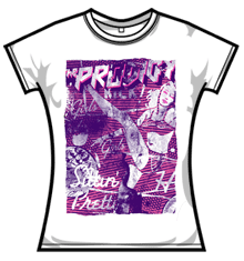 PRODIGY DANCER GIRL Skinny Fit T-Shirt