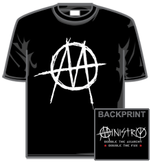 MINISTRY M LOGO   Short Sleeve T-Shirt