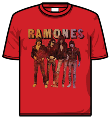 RAMONES - BAND STANDING