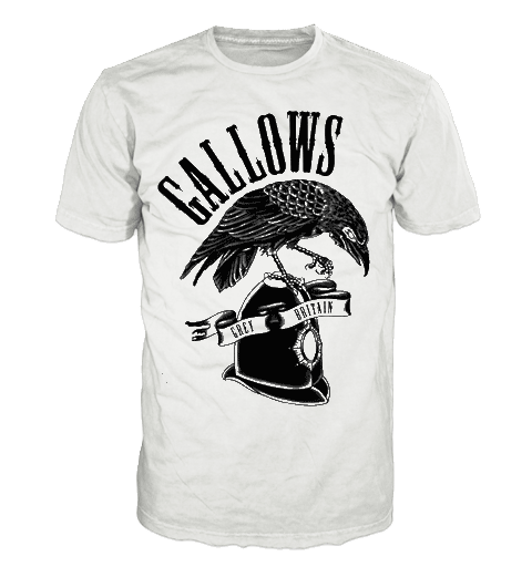 GALLOWS GREY BRITAIN Short Sleeve T-Shirt