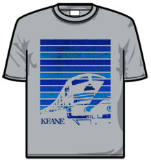 KEANE NIGHT TRAIN Short Sleeve T-Shirt