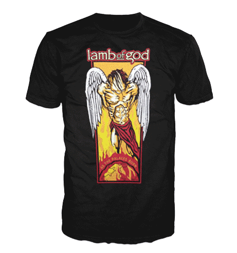 LAMB OF GOD PALACES BURNED Short Sleeve T-Shirt