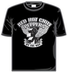 RED HOT CHILI PEPPERS WINGS Short Sleeve T-Shirt