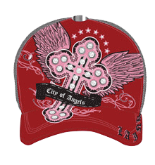 PINK WINGED CROSS