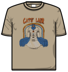 THUNDERCATS CAT'S LAIR Short Sleeve T-Shirt