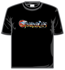 THUNDERCATS RAINBOW LOGO Short Sleeve T-Shirt