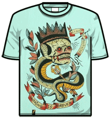 SKULL SNAKE MINT