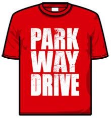 PARKWAY DRIVE BLOCK LOGO Short Sleeve T-Shirt