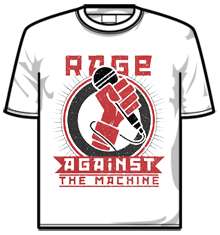 RAGE AGAINST THE MACHINE REVOLUTION Short Sleeve T-Shirt