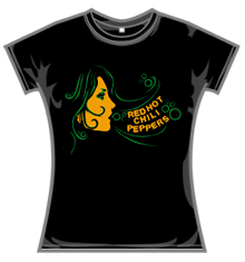 RED HOT CHILI PEPPERS SOPHIA Skinny Fit T-Shirt