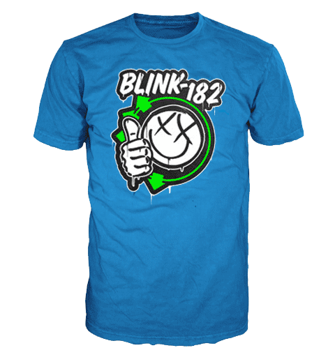 BLINK 182 THUMBS UP Short Sleeve T-Shirt