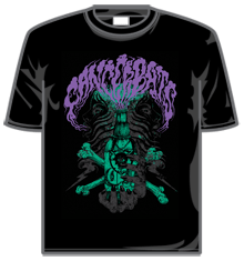 CANCER BATS RIBS Short Sleeve T-Shirt