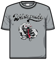 WHITESNAKE VINTAGE SNAKES Short Sleeve T-Shirt