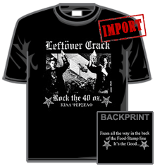 LEFTOVER CRACK - ROCK THE 40 OZ