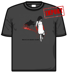 AMANDA PALMER BLOODY PIANIST Short Sleeve T-Shirt