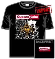 QUEENSRYCHE OPERATION MINDCRIME Short Sleeve T-Shirt