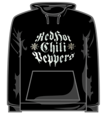 RED HOT CHILI PEPPERS - REBEL HOODY