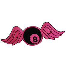 PINK 8 BALL WINGS