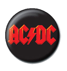AC/DC - LOGO BADGE