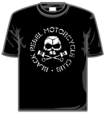 Black Rebel Motorcycle Club - White Logo